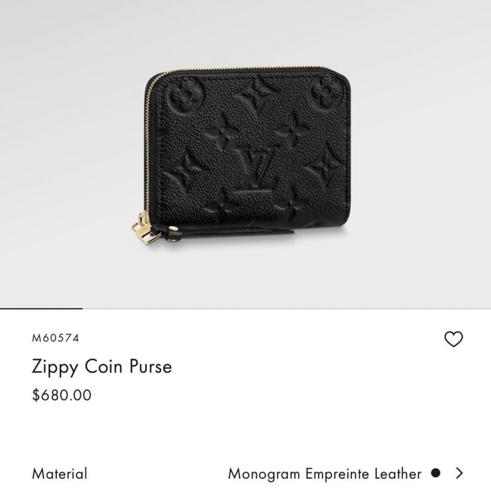 Louis Vuitton Authentic wallet - Zippy Coin Purse
